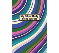My Bible Study Notes Journal: For Church Sermons and Bible Studies | Christian Notebook | Personal Bible Notetaking Book | Scripture Notes Organizer | ... Swirl Cover Design | 6 X 9 inches, 110 Pages