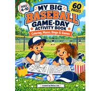 My Big Baseball Game-Day: Activity Book