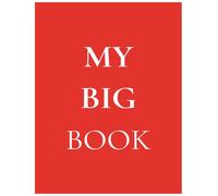 My Big Book: 500 College Ruled Pages | Giant Extra Large Notebook with Index | The Lifetime Notebook Series