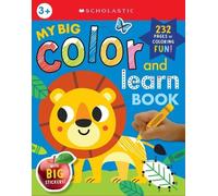 My Big Color & Learn Book: Scholastic Early Learners (Coloring Book) (Tascabile)