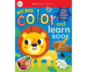 My Big Color & Learn Book: Scholastic Early Learners (Coloring Book) (Tascabile)