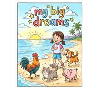 MY BIG DREAMS: PREMIUM DRAWING PAGES FOR EXTRAORDINARY IDEAS.WITH 8.5×11 SIZE 24 PAGES ALL WITH FRONT AND BACK PAGES.GIFT FOR VACATION,HOLIDAYS AND FREE TIME.