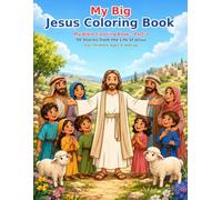 My Big JESUS Coloring Book: My Bible Coloring Book - Part 3