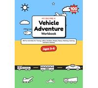 My Big Pre-k vehicle adventure workbook