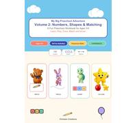 My Big Preschool Adventure, Volume 2: Numbers, Shapes & Matching: Counting & Math Readiness for Ages 3-6 - Number Tracing, Shape Recognition, Addition, Subtraction & Matching Games