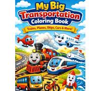 My Big Transportation Coloring Book