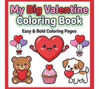 My Big Valentine coloring book