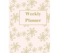 My Big Weekly Planner Book: Jumbo Wide Ruled Lined Notebook for Early Learning and Writing | Giant Blank Composition Note Book for Toddlers | 8.5 x 11 Inches