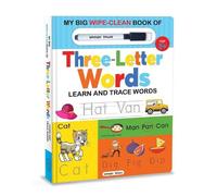 My Big Wipe and Clean Book of Three Letter Words for Kids (Copertina rigida)