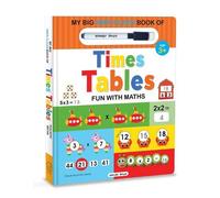 My Big Wipe and Clean Book of Times Tables for Kids Fun with (Copertina rigida)