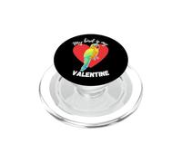 My Bird is My Valentine - Sun Conure Parrot PopSockets PopGrip per MagSafe