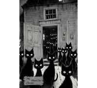My black cat Journal - (Blank Journal)