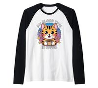 My Blood Type Is Coffee Maglia con Maniche Raglan