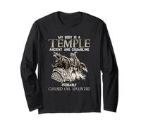 My Body Is A Temple Ancient Crumbling Probably Cursed Maglia a Manica