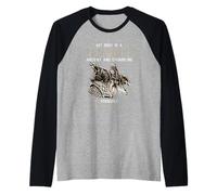 My Body Is A Temple Ancient Crumbling Probably Cursed Maglia con Maniche Raglan