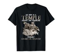 My Body Is A Temple Ancient Crumbling Probably Cursed Maglietta