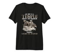 My Body Is A Temple Ancient Crumbling Probably Cursed Maglietta Premium
