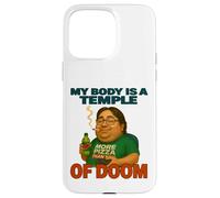 My Body Is A Temple Of Doom Divertente Gioco Umorismo Custodia per iPhone 15 Pro Max