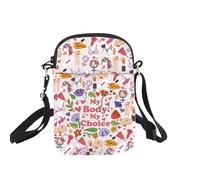 My Body My Choice Borsa a tracolla Femminismo Femminista Regali per i diritti delle donne Regali per l'empowerment femminile Borsa a tracolla femminista