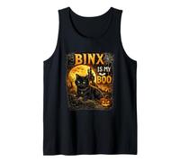 My Boo Carino Halloween Gatti Neri Design Spooky Kitty Autunno Canotta