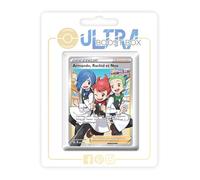 my-booster Armando, Rachid et Noa (Chicco, Spighetto e Maisello) 258/264 Colpo Fusione Allenatore Full Art X Écarlate et Violet 8 - Poing de Fusion Box di 10 carte Pokémon Francese