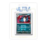 my-booster Corboss de la Team Rocket (Honchkrow del Team Rocket) 127/217 Reverse Team Rocket X Méga-Évolution 2.5 - Héros Transcendants Box di 10 carte Pokémon Francese