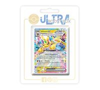 my-booster Jolteon ex 030/131 Teracristal X Scarlatto e Violetto 8.5 Evoluzioni Prismatiche - Box di 10 carte Pokémon Italiane