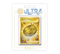 my-booster Médaille du Héros (Medaglia dell'Erore) 201/185 Allenatore Segreto Oro X Écarlate et Violet 4 Voltage Éclatant - Box di 10 carte Pokémon Francese