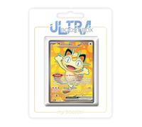 my-booster Miaouss ex (Meowth ex) 107/088 Full Art Secreto X Méga-Évolution 3 Équilibre Parfait - Box di 10 carte Pokémon Francese