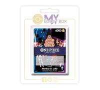 my-booster Monkey D. Luffy 040 Leader & tutte le carte Blu C/UC/R X One Piece 11 - Des poings vifs comme l'éclair - Box di 19 carte One Piece Francese
