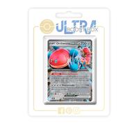 my-booster Orthworm ex 110/142 X Scarlatto e Violetto 7 Corona Astrale - Box di 10 carte Pokémon Italiane