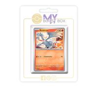 my-booster Reshiram 022/142 Reverse X Scarlatto e Violetto 7 Corona Astrale - Box di 10 carte Pokémon Italiane