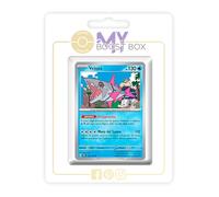 Veluza 045/142 Reverse - my-booster X Scarlatto e Violetto 7 Corona Astrale - Box di 10 carte Pokémon Italiane