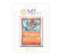 my-booster Victini 012/086 Reverse Versione Poké Ball X Écarlate et Violet 10.5 Foudre Noire - Box di 10 carte Pokémon Francese