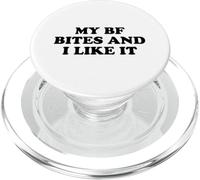 My Boyfriend Bites Me And I Like It PopSockets PopGrip per MagSafe