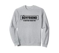 My Boyfriend Is Hotter Than Me Felpa