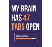 MY BRAIN HAS 47 TABS OPEN: A Brain-Dump Notebook for Entrepreneurs, Creatives, Big Thinkers, & ADHD Minds: Get your thoughts down, clear your head, and focus on what really matters.