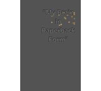 My Brain in Paperback Form: Funny Stamp Journal 120 pages 6x9" ideal for dad,mom,kids,students, and stamp lovers