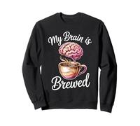 My Brain Is Brewed Caffeina, Il pensatore dell'espresso - Felpa