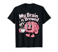 My Brain Is Brewed Caffeina, Il pensatore dell'espresso - Maglietta