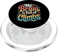 My Brain Is Full Of Climbs Mind Overload Thinking - PopSockets PopGrip per MagSafe