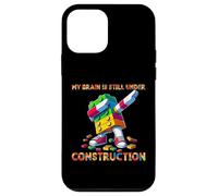 My Brain Is Still Under Construction Master Builder Dabbing Custodia per iPhone 12 mini