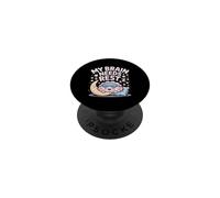 My Brain Needs Rest Burnout Stanco Umore Esausto - PopSockets PopGrip Adesivo