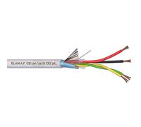 My Brand Maxxistore® - Elan Cavo bianco antifurto allarme 100% rame schermato per interno 100 Mt (2x0,75 DIR + 2x0,50 Tw)