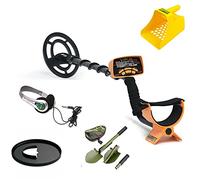 My Brand - Metal Detector Garrett ACE 250 + Cuffie + Salva Piastra + Setaccio + Picozza per appassionati di metal detector, Tutti