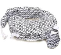 My Brest Friend Cuscino originale per allattamento al seno, allattamento e postura, con tasca e fodera rimovibile, papavero mezzanotte