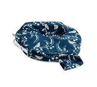 My Brest Friend Cuscino originale per allattamento al seno, allattamento e postura, con tasca e fodera rimovibile, blu navy