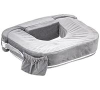 My Brest Friend Cuscino per allattamento doppio, per un maggiore comfort con fodera, cuscino ergonomico per l'allattamento al seno per il massimo sostegno, cuscino per allattamento regolabile con
