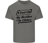 My Brother Is Anziani 30th 40th 50th Compleanno T-Shirt Bambini Bambine