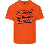 My Brother Is Anziani 30th 40th 50th Compleanno T-Shirt Bambini Bambine